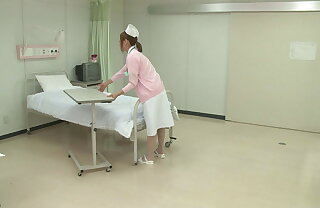 Hot Japanese Meticulousness gets banged at hospital bed by a horny patient!